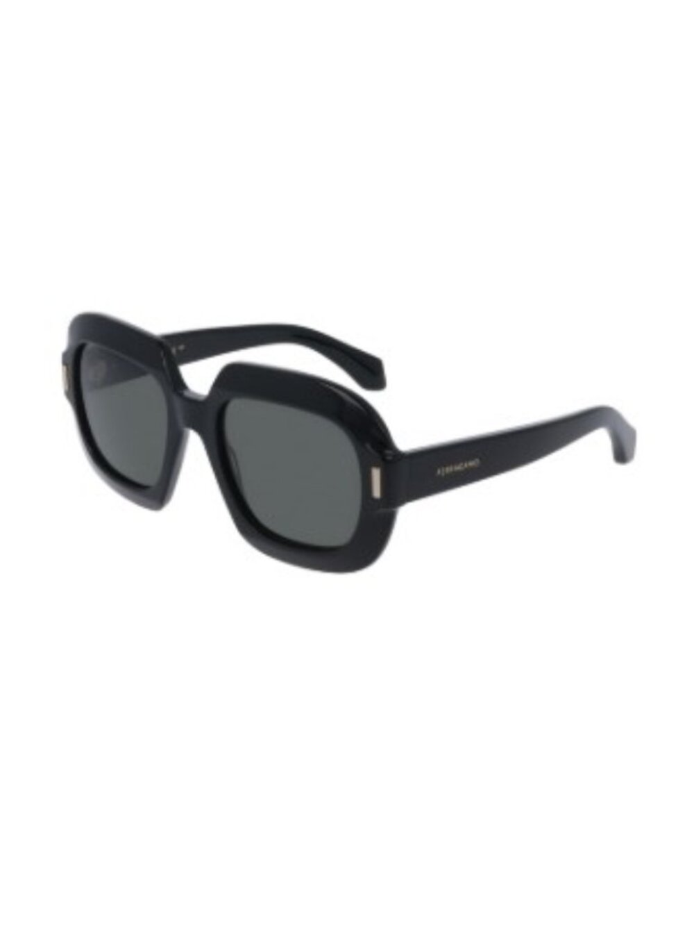 Salvatore Ferragamo SF2068SE 001 Black 54-20-145mm Square Sunglasses